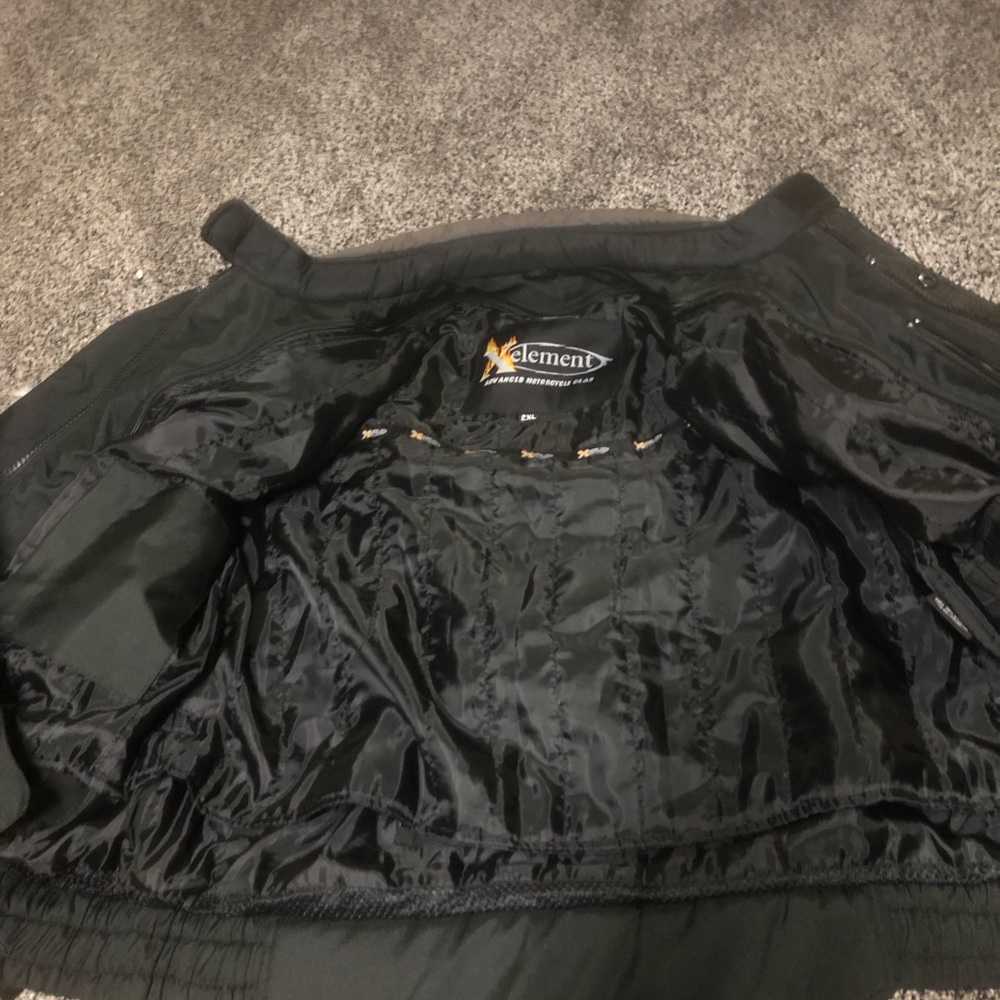 Mens Xelement motor cycle jacket - Picture 5 of 8
